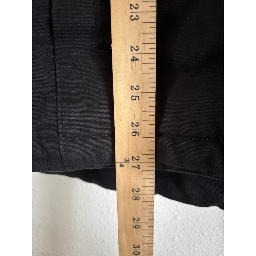 Carhartt Men's M Black Sherpa Lined Hooded Work Jacket 103826 - Picture 10 of 11